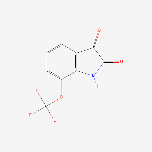149125-30-4 7-TRIFLUOROMETHOXY-ISATIN chemical structure