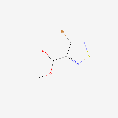 152300-56-6 Methyl 4-bromo-1,2,5-thiadiazole-3-carboxylate chemical structure