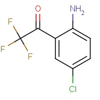 154598-53-5 1-(2-AMINO-5-CHLOROPHENYL)-2,2,2-TRIFLUOROETHANONE chemical structure