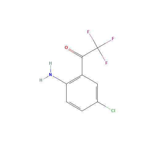 154598-53-5 1-(2-AMINO-5-CHLOROPHENYL)-2,2,2-TRIFLUOROETHANONE chemical structure