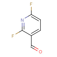 155601-65-3 2,6-DIFLUORONICOTINALDEHYDE chemical structure
