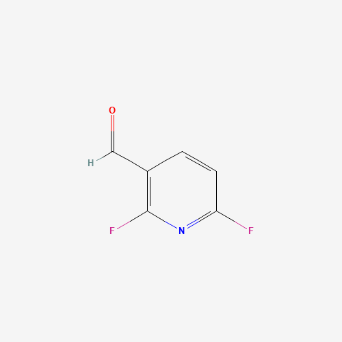 155601-65-3 2,6-DIFLUORONICOTINALDEHYDE chemical structure