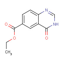 155960-91-1 ethyl 3,4-dihydro-4-oxoquinazoline-6-carboxylate chemical structure