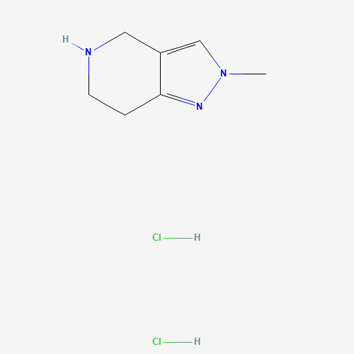 157327-45-2 4,5,6,7-TETRAHYDRO-2-METHYL-2H-PYRAZOLO[4,3-C]PYRIDINE DIHYDROCHLORIDE chemical structure