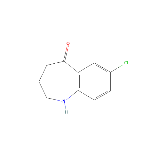 160129-45-3 7-CHLORO-1,2,3,4-TETRAHYDRO-BENZO[B]AZEPIN-5-ONE chemical structure