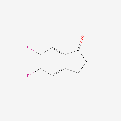 161712-77-2 5,6-Difluoroindanone chemical structure
