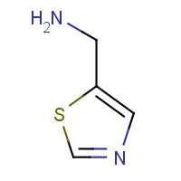 161805-76-1 1,3-THIAZOL-5-YLMETHYLAMINE chemical structure