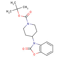 162045-53-6 tert-Butyl 4-(2-oxobenzo[d]oxazol-3(2H)-yl)piperidine-1-carboxylate chemical structure