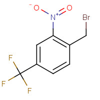 162333-02-0 2-NITRO-4-(TRIFLUOROMETHYL)BENZYL BROMIDE chemical structure