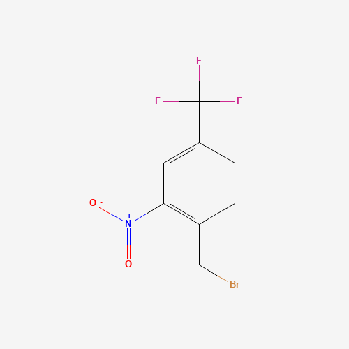162333-02-0 2-NITRO-4-(TRIFLUOROMETHYL)BENZYL BROMIDE chemical structure