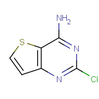 16234-40-5 4-AMINO-2-CHLOROTHIENO[3,2-D]PYRIMIDINE chemical structure