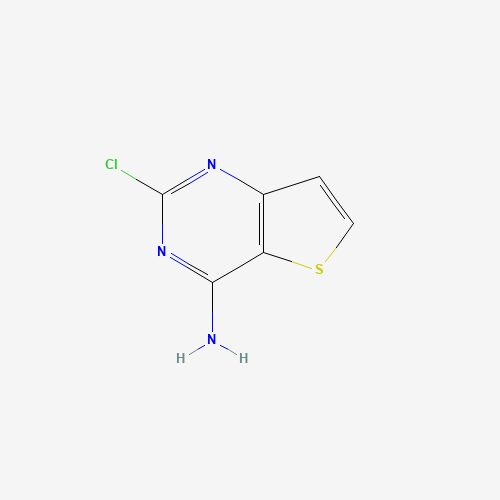 16234-40-5 4-AMINO-2-CHLOROTHIENO[3,2-D]PYRIMIDINE chemical structure