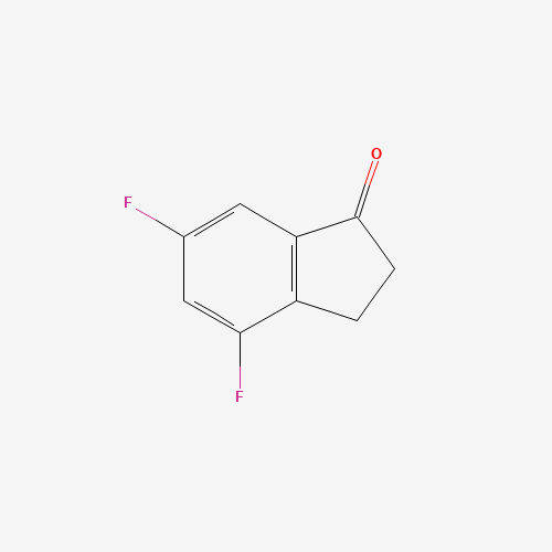 162548-73-4 4,6-Difluoro-1-indanone chemical structure