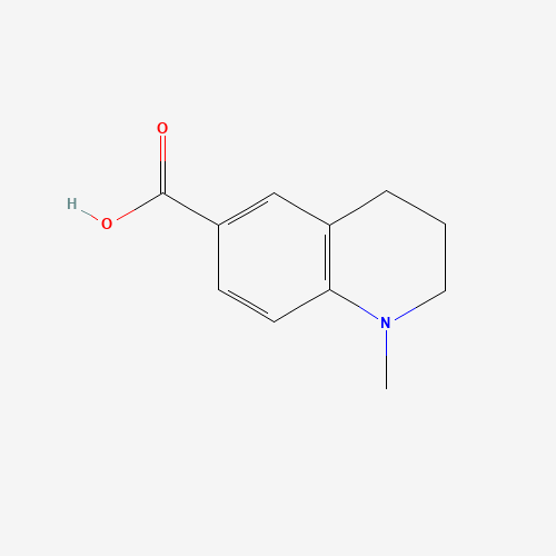 162648-46-6 1-METHYL-1,2,3,4-TETRAHYDRO-QUINOLINE-6-CARBOXYLIC ACID chemical structure