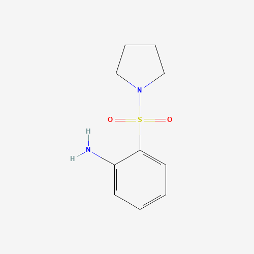 163460-75-1 2-(PYRROLIDIN-1-YLSULFONYL)ANILINE chemical structure