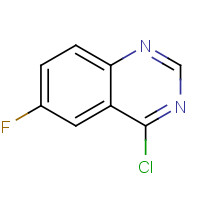 16499-61-9 4-CHLORO-6-FLUOROQUINAZOLINE chemical structure