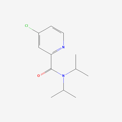 168428-76-0 4-CHLORO-N-DIISOPROPYL-PYRIDINE-2-CARBOXAMIDE chemical structure