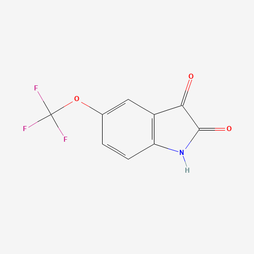169037-23-4 5-(TRIFLUOROMETHOXY)ISATIN chemical structure
