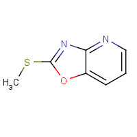 169205-95-2 2-(METHYLTHIO)OXAZOLO[4,5-B]PYRIDINE chemical structure
