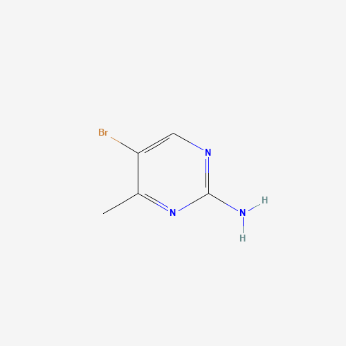 17321-93-6 2-Amino-4-methyl-5-bromopyrimidine chemical structure