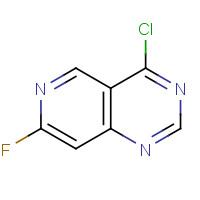 175357-95-6 4-chloro-7-fluoro-pyrido[4,3-d]pyrimidine chemical structure