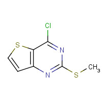 176530-47-5 4-CHLORO-2-(METHYLSULFANYL)THIENO[3,2-D]PYRIMIDINE chemical structure