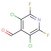 17723-32-9 3,5-DICHLORO-2,6-DIFLUOROPYRIDINE-4-CARBOXALDEHYDE chemical structure