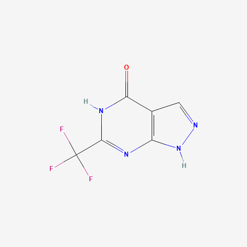 1780-79-6 6-(Trifluoromethyl)-1H-pyrazolo[3,4-d]pyrimidin-4-ol chemical structure