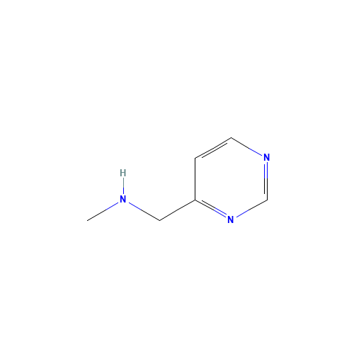 179873-38-2 4-Pyrimidinemethanamine,N-methyl-(9CI) chemical structure