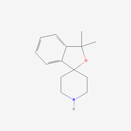 180160-92-3 3,3-Dimethyl-3H-spiro[benzo[c]furan-1,4'-piperidine] hydrochloride chemical structure