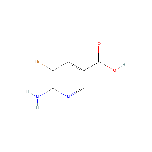 180340-69-6 6-AMINO-5-BROMONICOTINIC ACID chemical structure