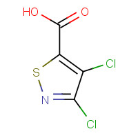 18480-53-0 3,4-DICHLOROISOTHIAZOLE-5-CARBOXYLIC ACID chemical structure