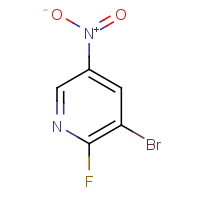 1868-58-2 2-FLUORO-3-BROMO-5-NITRO PYRIDINE chemical structure