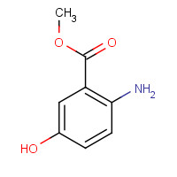 1882-72-0 methyl 2-amino-5-hydroxybenzoate chemical structure