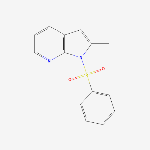 189089-83-6 2-Methyl-1-(phenylsulfonyl)-1H-pyrrolo[2,3-b]pyridine chemical structure