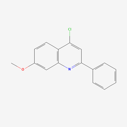 189816-05-5 4-Chloro-7-methoxy-2-phenylquinoline chemical structure