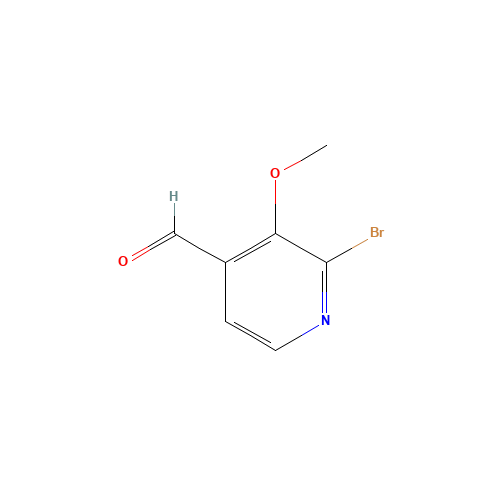 191418-78-7 2-BROMO-3-METHOXYPYRIDINE-4-CARBOXALDEHYDE chemical structure