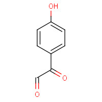 197447-05-5 4-HYDROXYPHENYLGLYOXAL HYDRATE chemical structure