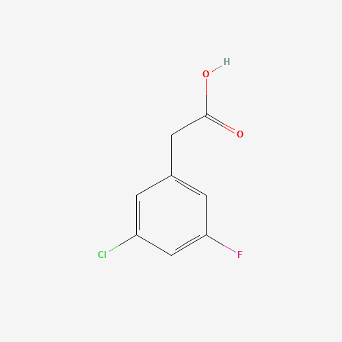 202001-00-1 3-CHLORO-5-FLUOROPHENYLACETIC ACID chemical structure