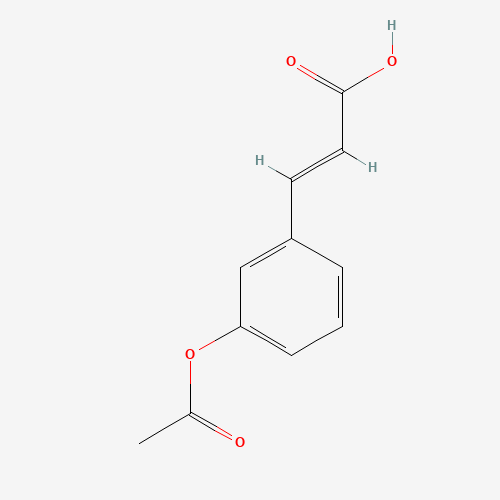20375-42-2 3-ACETOXYCINNAMIC ACID chemical structure