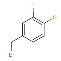 206362-80-3 4-CHLORO-3-FLUOROBENZYL BROMIDE chemical structure