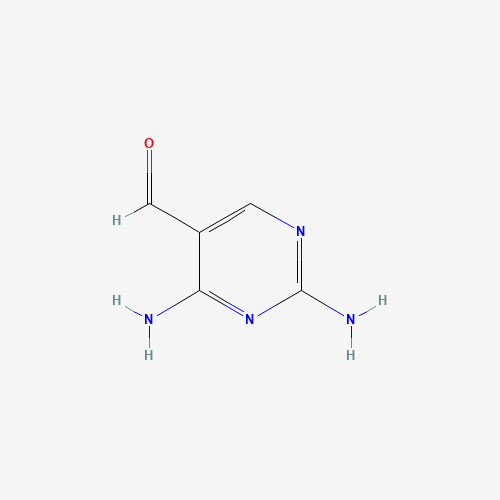 20781-06-0 2,4-DIAMINO-PYRIMIDINE-5-CARBALDEHYDE chemical structure