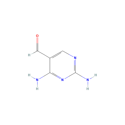 20781-06-0 2,4-DIAMINO-PYRIMIDINE-5-CARBALDEHYDE chemical structure