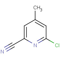 209858-74-2 6-Chloro-4-methylpicolinonitrile chemical structure