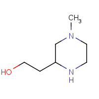 211053-48-4 2-(4-methylpiperazin-2-yl)ethanol chemical structure