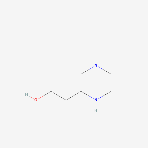 211053-48-4 2-(4-methylpiperazin-2-yl)ethanol chemical structure