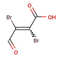 21577-50-4 2,3-dibromo-4-oxo-but-2-enoic acid chemical structure
