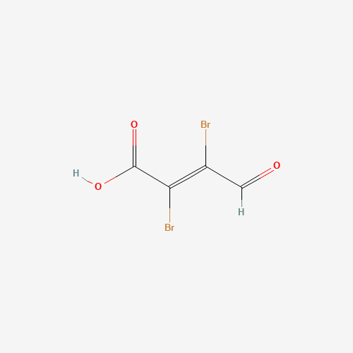 21577-50-4 2,3-dibromo-4-oxo-but-2-enoic acid chemical structure