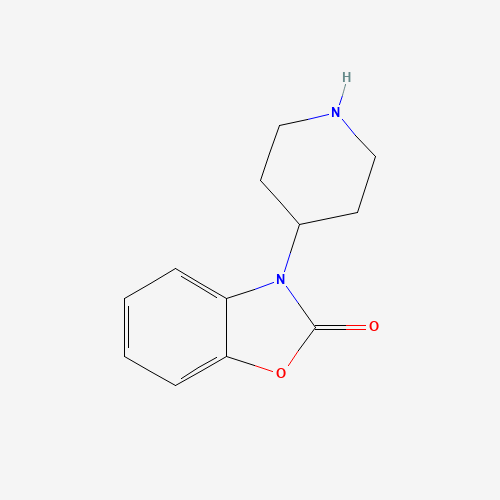 215878-20-9 3-(4-PIPERIDINYL)-1,3-BENZOXAZOL-2(3H)-ONE chemical structure