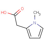 21898-59-9 1-METHYL-PYRROLE-2-ACETIC ACID chemical structure